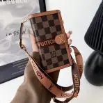 LV Phone Case—Brown Checkered