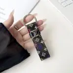 LV Dragonne Key Holder- BLACK SMALL MONOGRAM