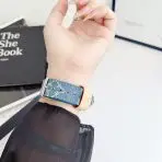 Fabric LV Apple Watch Band Look