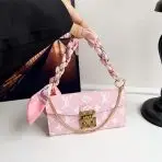 Luxury Wallet LV iPhone Case - Pink