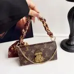 Luxury Wallet LV iPhone Case- Brown Monogram