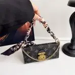Luxury Wallet LV iPhone Case - Black monogram