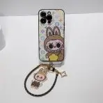 Labubu LV Big Face—"White Monogram with Charm"