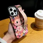 Labubu Monster Hand Strap iPhone Case