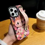 Labubu Monster Hand Strap iPhone Case