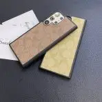 Samsung Galaxy Coach Phone case Khaki - Cream