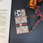 Luxury Designer Wallet Phone Case -GG Diamonds