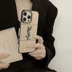 YSL Luxury iPhone Case - Gold