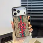 Gucci iPhone Case for 17 Series _ SNAKE