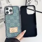 Gucci Denim iPhone Case Back
