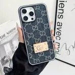 Gucci Denim iPhone Case-DARK BLUE