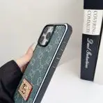 Gucci Denim iPhone Case Side