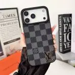 LV Case iPhone -Black Checkered
