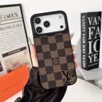 LV Case iPhone -Brown Checkered