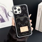 LV iPhone Case Denim Card Holder-BLACK