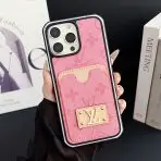 LV iPhone Case Denim Card Holder -PINK