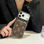 LV Zipped Wallet iPhone Case 17 - Brown Monogram