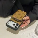 LV Zipped Wallet iPhone Case 17- Pale Monogram