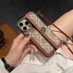 Tory Burch iPhone Wallet case Beige