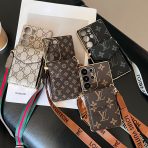 Crossbody LV Style Samsung Galaxy Phone Case