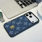 Denim iPhone 17 LV Phone Case - BLUE L