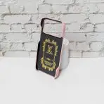 Glamour LV leather iPhone Case