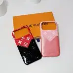 Glamour LV leather iPhone Case