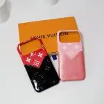 Glamour LV leather iPhone Case