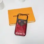Glamour LV leather iPhone Case