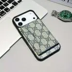 Gucci Card Holder Wallet Phone Case iPhone 17 -BLUE
