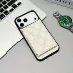 Gucci Card Holder Wallet Phone Case iPhone 17 -WHITE