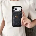 Gucci Card Slot Phone Case-in hand