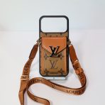 LV Crossbody iPhone 17 Series Case—PALE MONOGRAM