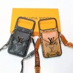 LV Crossbody iPhone 17 Series Case—Brown Black 2 Styles