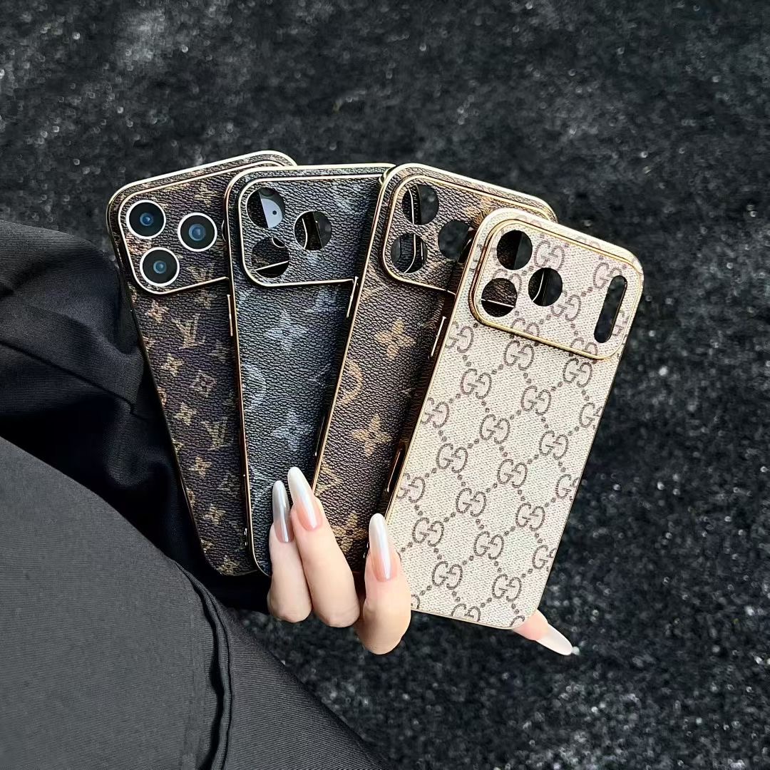 LV Phone Case iPhone 17 Electroplated 4 Types