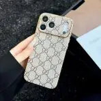LV Phone Case iPhone 17 Electroplated—GG DIAMONDS