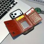 LV Style iPhone 17 Series Phone Case