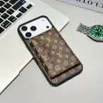 LV Style iPhone 17 Series Phone Case-BROWN SMALL MONOGRAM
