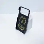 LV Case iPhone 17 Accent Leather Back