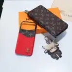 LV Case iPhone 17 Accent Leather Composition