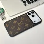 iPhone 17 Series MagSafe Phone Case LV Style- BROWN MONOGRAM