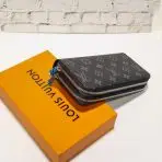 Double Wallet LV Leather