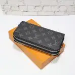 Double Wallet LV Leather