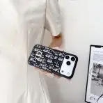 Dior Phone Case Card Holder in hand