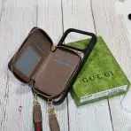 Designer Crossbody LV Zipped iPhone Case