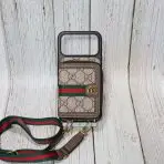 Designer Crossbody LV Zipped iPhone Case-GG DIAMONDS