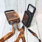 Designer Crossbody LV Zipped iPhone Case