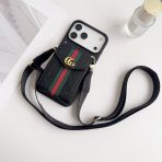 Designer Phone Case iPhone 17 series - GG Black