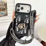 Dior Crossbody iphone Case-Black