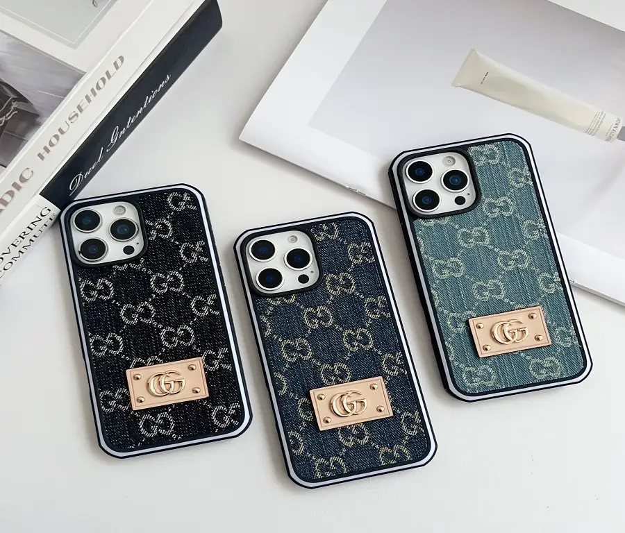 Gucci Denim iPhone Case scaled